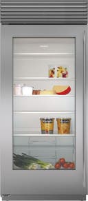 36 Inch Built-In Smart Column Refrigerator with 22.9 cu. ft. Capacity, Glass Door, Water Dispenser, Split Climate™, ClearSight™ LED Lighting System, Touch Control Panel, Night Mode, and Star-K Certified