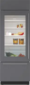 30 Inch Built-In Bottom Mount Smart Refrigerator with 17 cu. ft. Total Capacity, Split Climate™, ClearSight™ LED Lighting System, Touch Control Panel, Ice Maker, and Star-K Certified