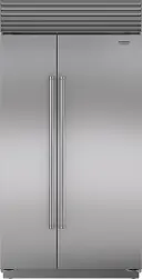 42 Inch Built-In Side-by-Side Smart Refrigerator with 24.5 cu. ft. Total Capacity, Split Climate™, ClearSight™ LED Lighting System and Star-K Certified