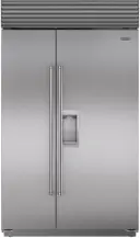 48 Inch Built-In Side-by-Side Smart Refrigerator with 28.8 cu. ft. Total Capacity, Split Climate™, ClearSight™ LED Lighting System, Ice Maker, Internal Water/Ice Dispenser, Water Filtered, and Star-K Certified