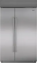 48 Inch Built-In Side-by-Side Smart Refrigerator with 28.8 cu. ft. Total Capacity, Split Climate™, ClearSight™ LED Lighting System, Ice Maker, Internal Water/Ice Dispenser, Water Filtered, and Star-K Certified