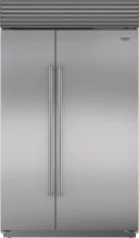 48 Inch Built-In Side-by-Side Smart Refrigerator with 28.8 cu. ft. Total Capacity, Split Climate™, ClearSight™ LED Lighting System, Ice Maker, Internal Water/Ice Dispenser, Water Filtered, and Star-K Certified