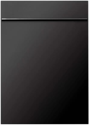Zline DWBSH18 Black Stainless Steel, Modern Handle