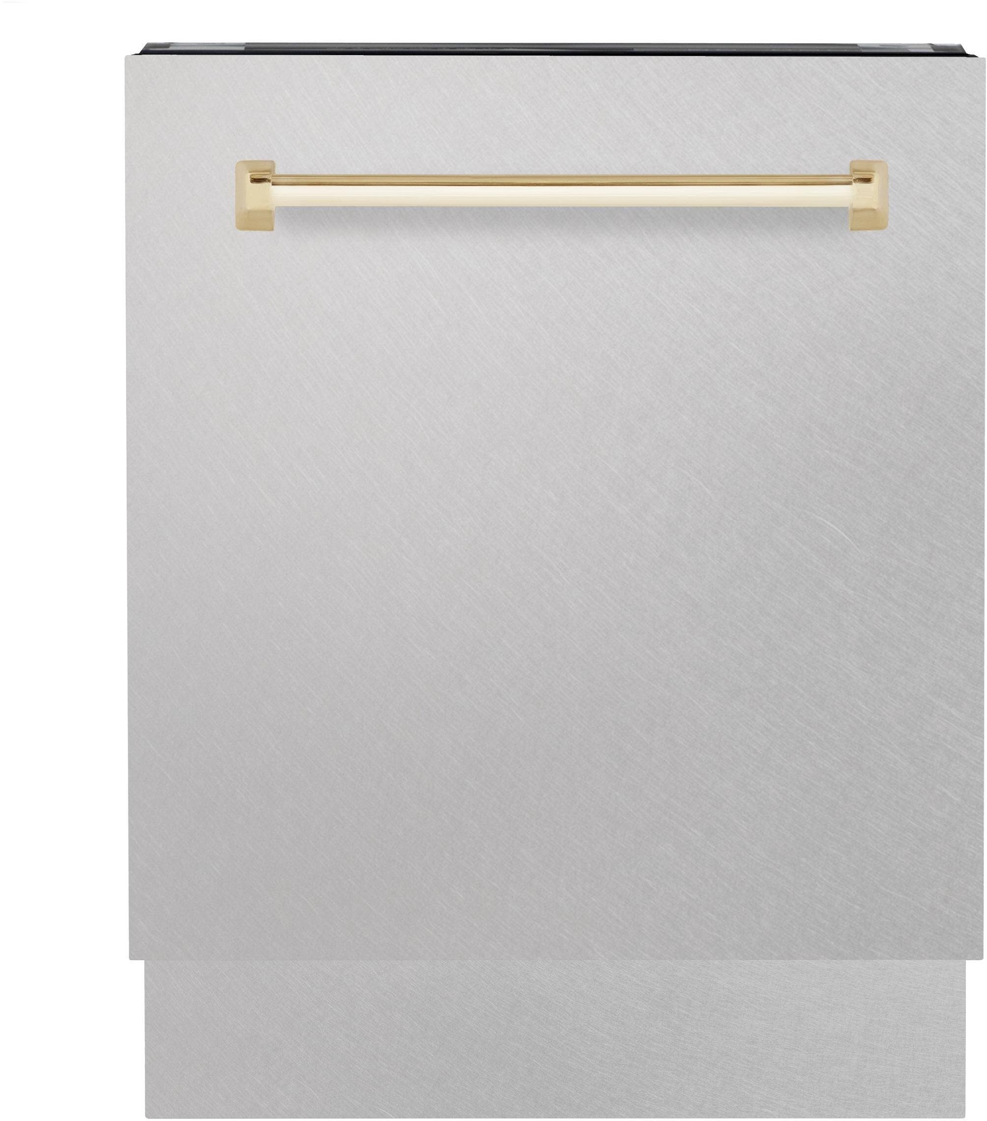 Durasnow Stainless Steel With Gold Handle, 51dba