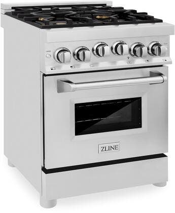 Zline RGBR24 Stainless Steel With Brass Burners