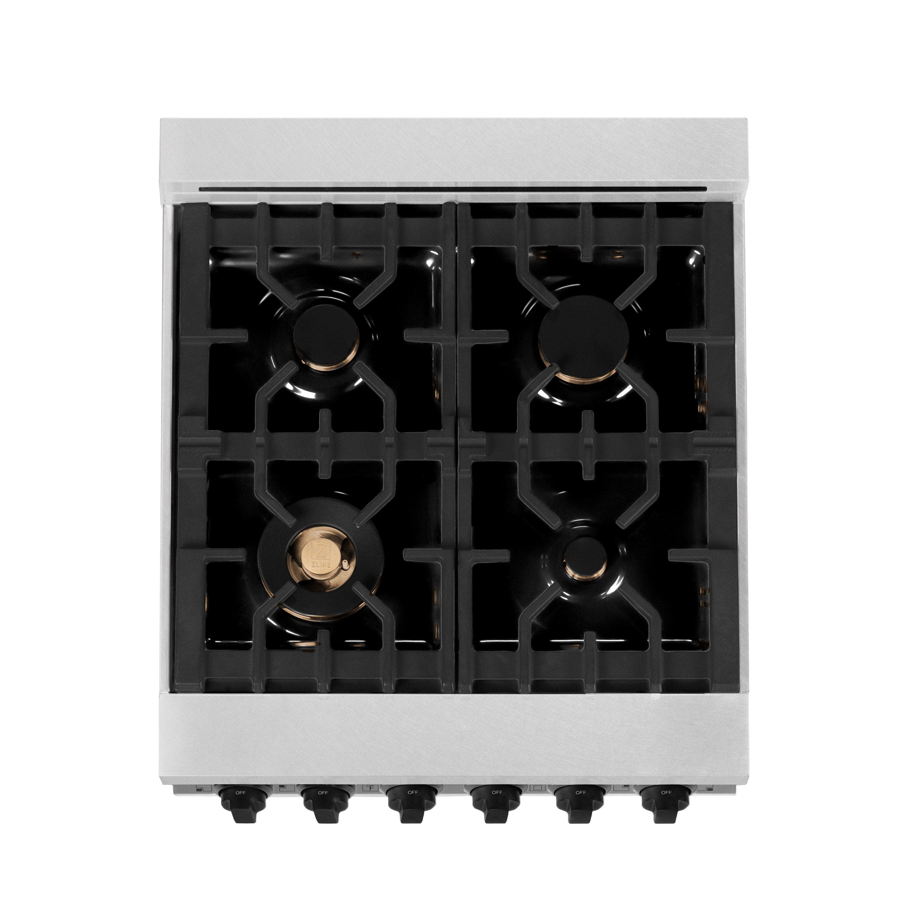 Zline RASZWM24CB Durasnow Stainless Steel With White Matte Door And...