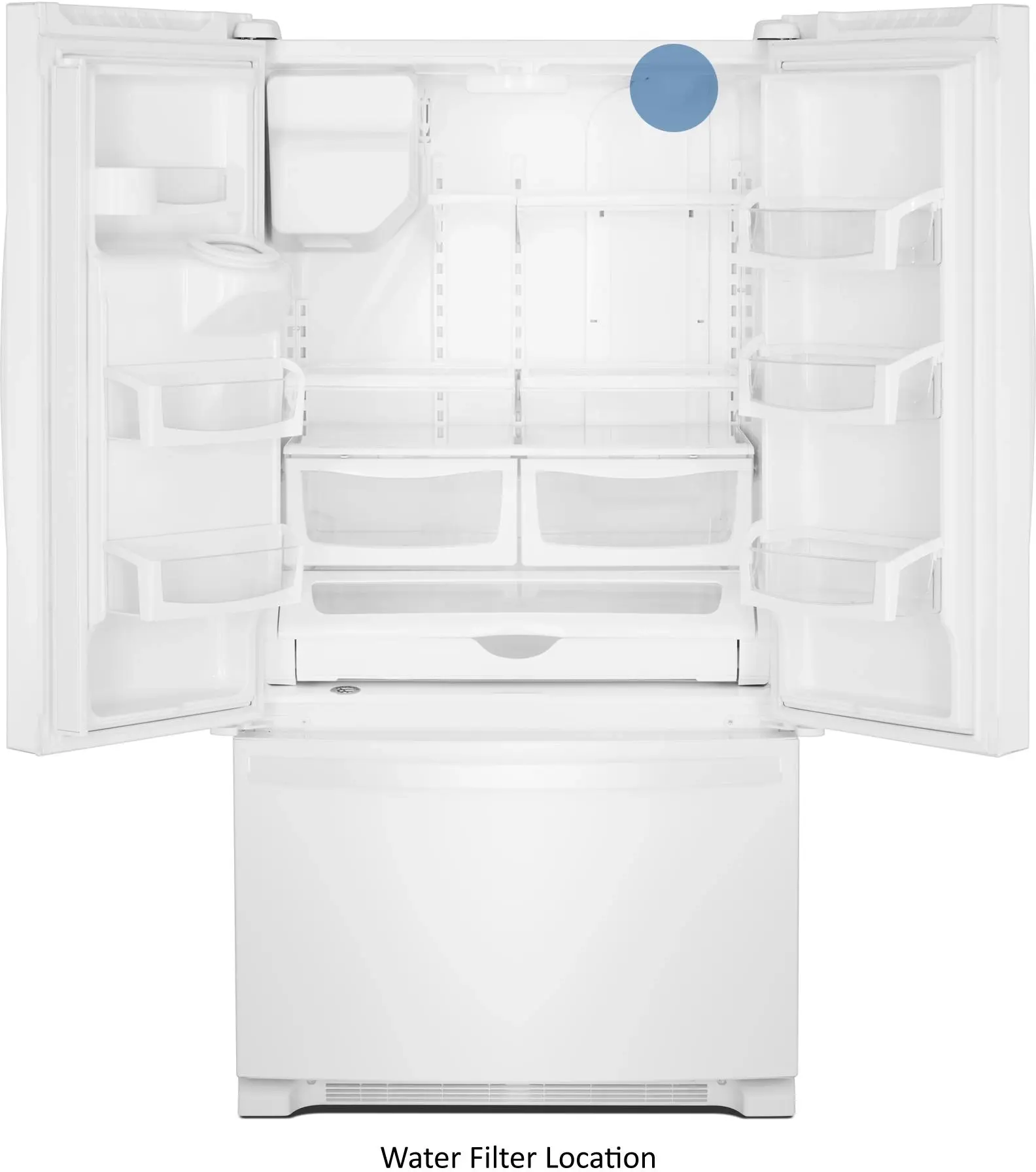 Whirlpool WRF555SDHW White