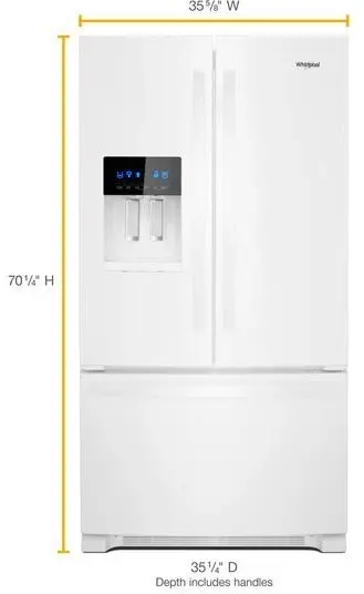 Whirlpool WRF555SDHW White