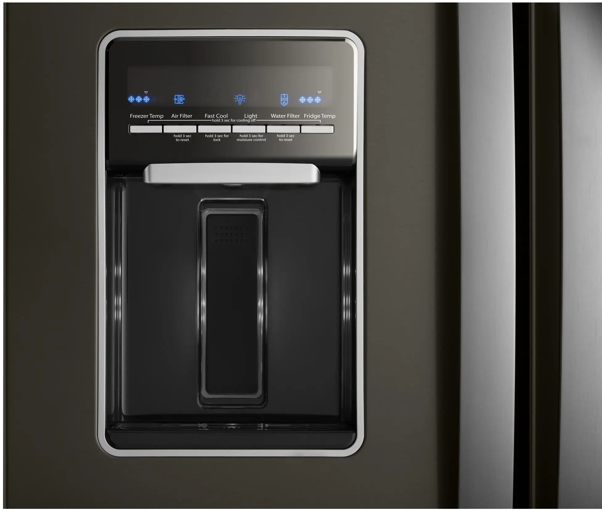 Whirlpool WRF560SEHV Black Stainless Steel