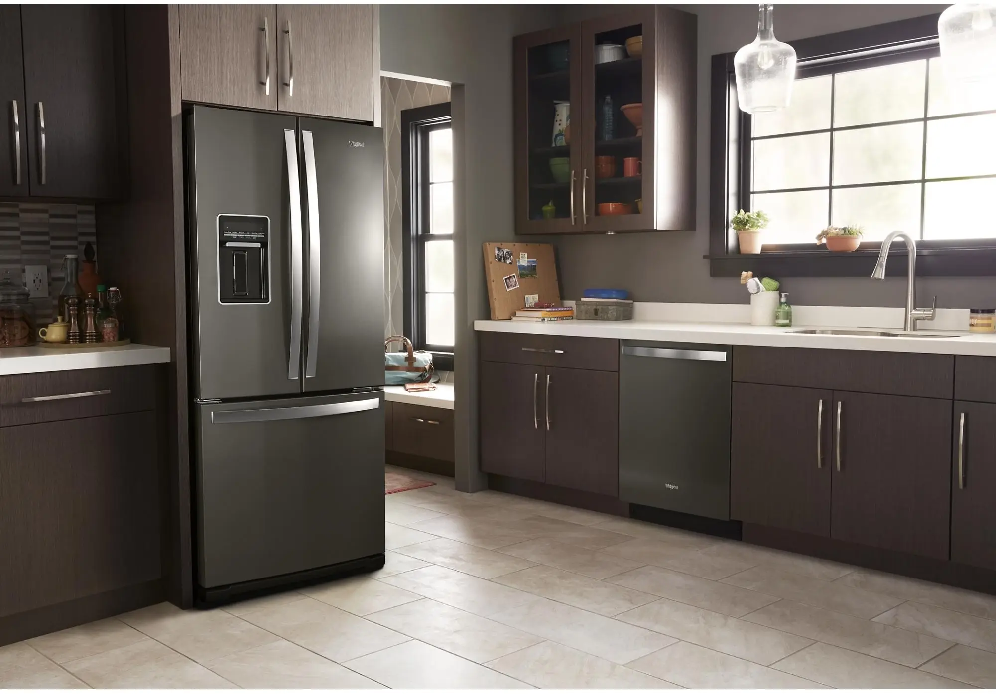 Whirlpool WRF560SEHV Black Stainless Steel