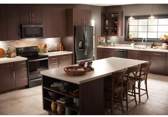 Whirlpool WRF954CIHV Black Stainless Steel