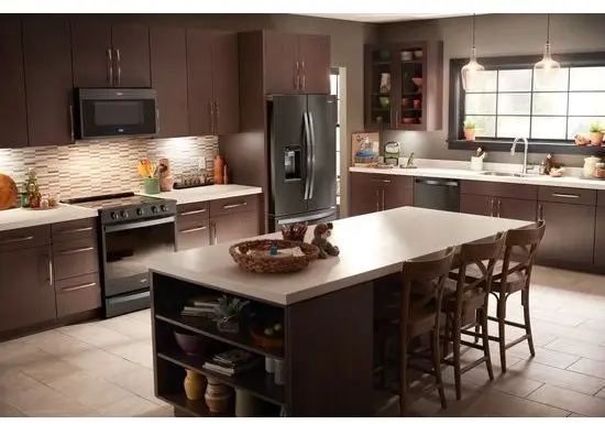 Whirlpool WRF954CIHV Black Stainless Steel