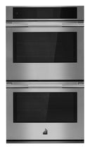 30" Double Wall Oven, 4 Glide Out Flat Tine Racks, 7" Enahan Ced Touch Lcd, Wifi Connected, V2 Convection, 4000W Reflective Broil, So Ft Close Door