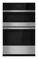 27" Built In Microwave Oven Combo, 4 Glide Out Flat Tine Rac Ks, 4.3" Touch Lcd, 1.4 Cu Ft Speed Cook, 4000W Reflective Broil, Soft C Lose Door