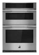 30" Built In Microwave Oven Combo, 4 Glide Out Flat Tine Rac Ks, 7" Enahanced Touch Lcd, Wifi Connected, V2 Convection, 1.4 Cu Ft Spe Ed Cook, 4000W Reflective Broil, Soft Close Door