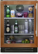 24 Inch Built-In Counter Depth Undercounter Refrigerator with 5.6 cu. ft. Capacity, Zero-Clearance Hinging, TruLumina® LED Lighting, 2 Adjustable Glass Shelves, Sabbath Mode Compliant, and UL Rated