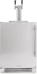 24 Inch Dual Tap Kegerator