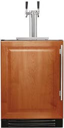24 Inch Dual Tap Kegerator