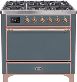 Liquid Propane In Blue Grey W/ Copper Trim