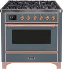 36" Dual Fuel Freestanding Range w/ 6 Sealed Burners, 3.5 cu ft Oven Capacity