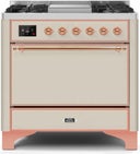 36" Dual Fuel Freestanding Range w/ 6 Sealed Burners, 3.5 cu ft Oven Capacity