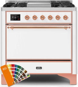 Liquid Propane In Custom Ral Color W/ Copper Trim