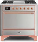 36 Inch Freestanding Dual Fuel Gas Range with 6 Sealed Burners, 3.5 Cu. Ft. Capacity, Storage-Warming Drawer, Continuous Grates, Self-Clean, Griddle, and Nano-Tech Non-Stick Coated Burners