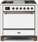 36" Dual Fuel Freestanding Range w/ 6 Sealed Burners, 3.5 cu ft Oven Capacity