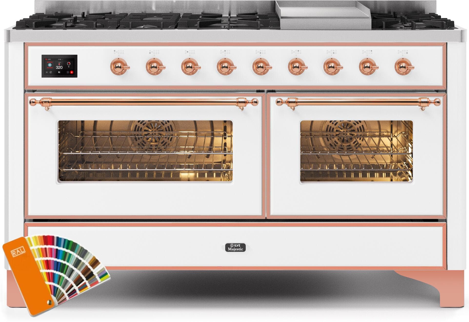 Ilve UM15FDNS3RALPLP Liquid Propane In Custom Ral Color W/ Copper Trim
