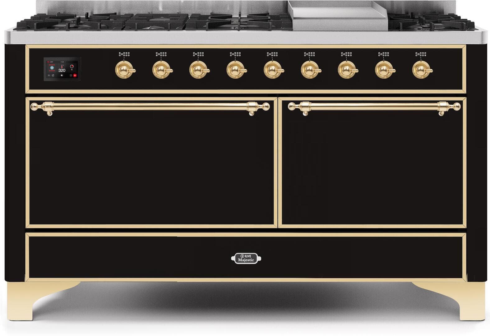 60" Dual Fuel Range w/ 9 Sealed Burners