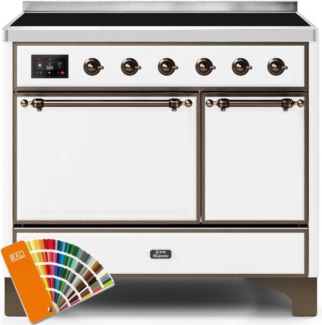 Ilve UMDI10QNS3RALB Custom Ral Color W/ Bronze Trim