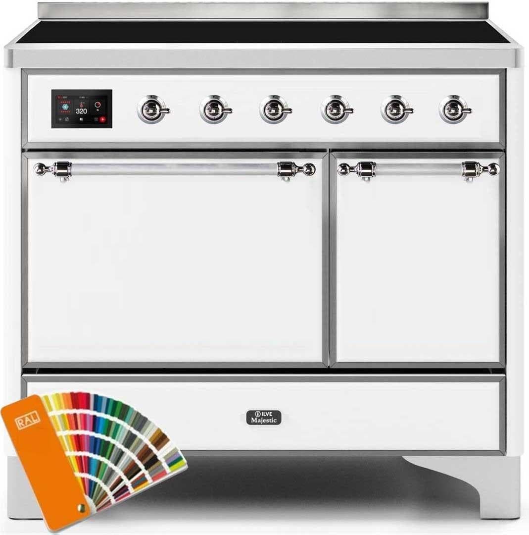 Ilve UMDI10QNS3RALC Custom Ral Color W/ Chrome Trim