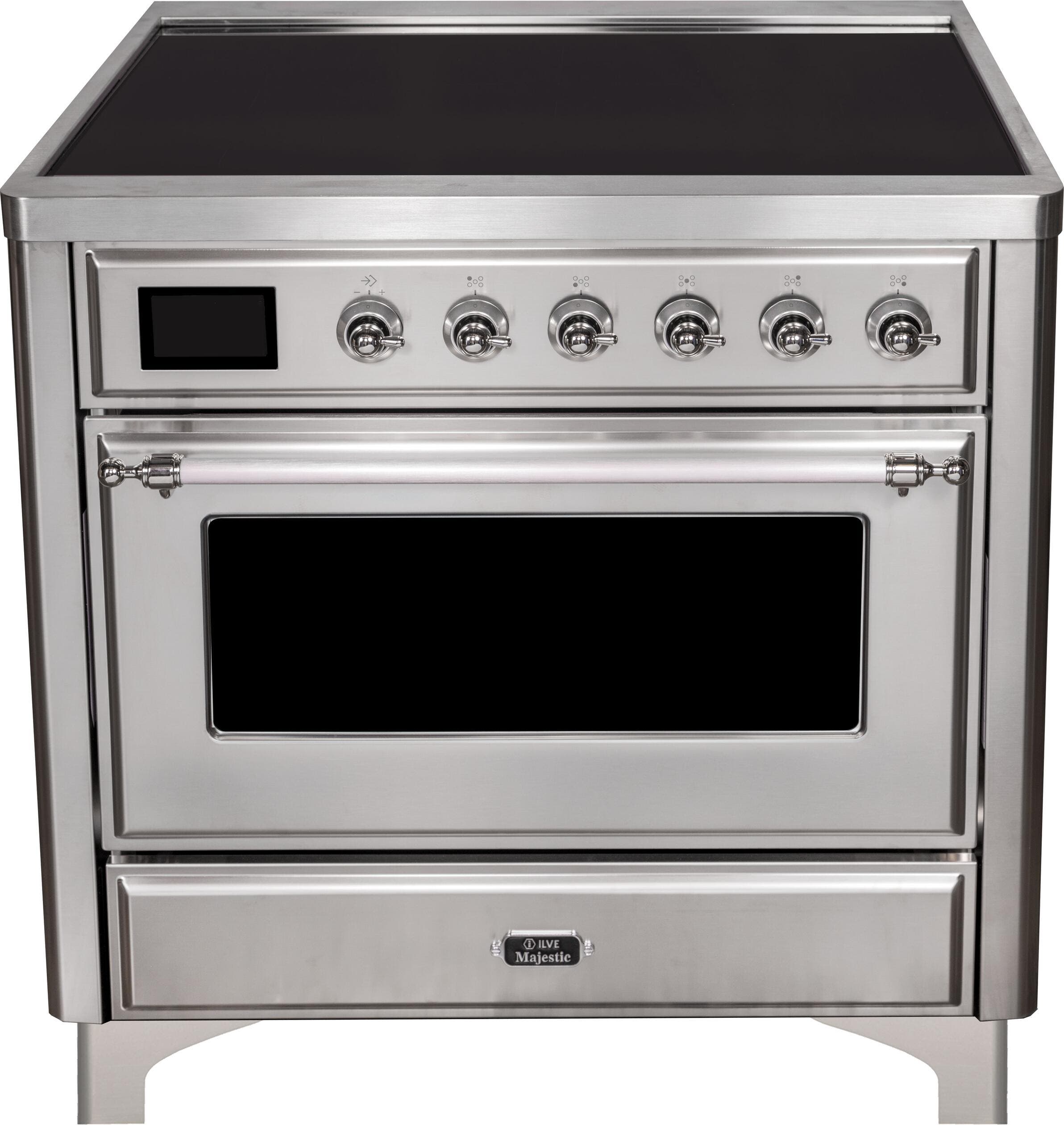 Ilve UMI09NS3SSC Stainless Steel W/ Chrome Trim