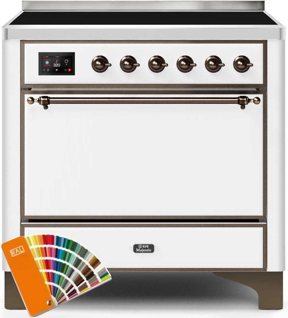 Ilve UMI09QNS3RALB Custom Ral Color W/ Bronze Trim