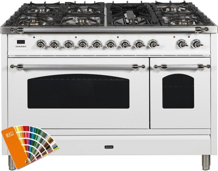 Ilve UPN120FDMPRALXLP Liquid Propane In Custom Ral Color W/ Chrome Trim