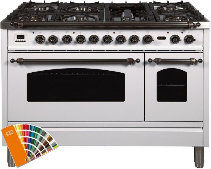Ilve UPN120FDMPRALYLP Liquid Propane In Custom Ral Color W/ Bronze Trim