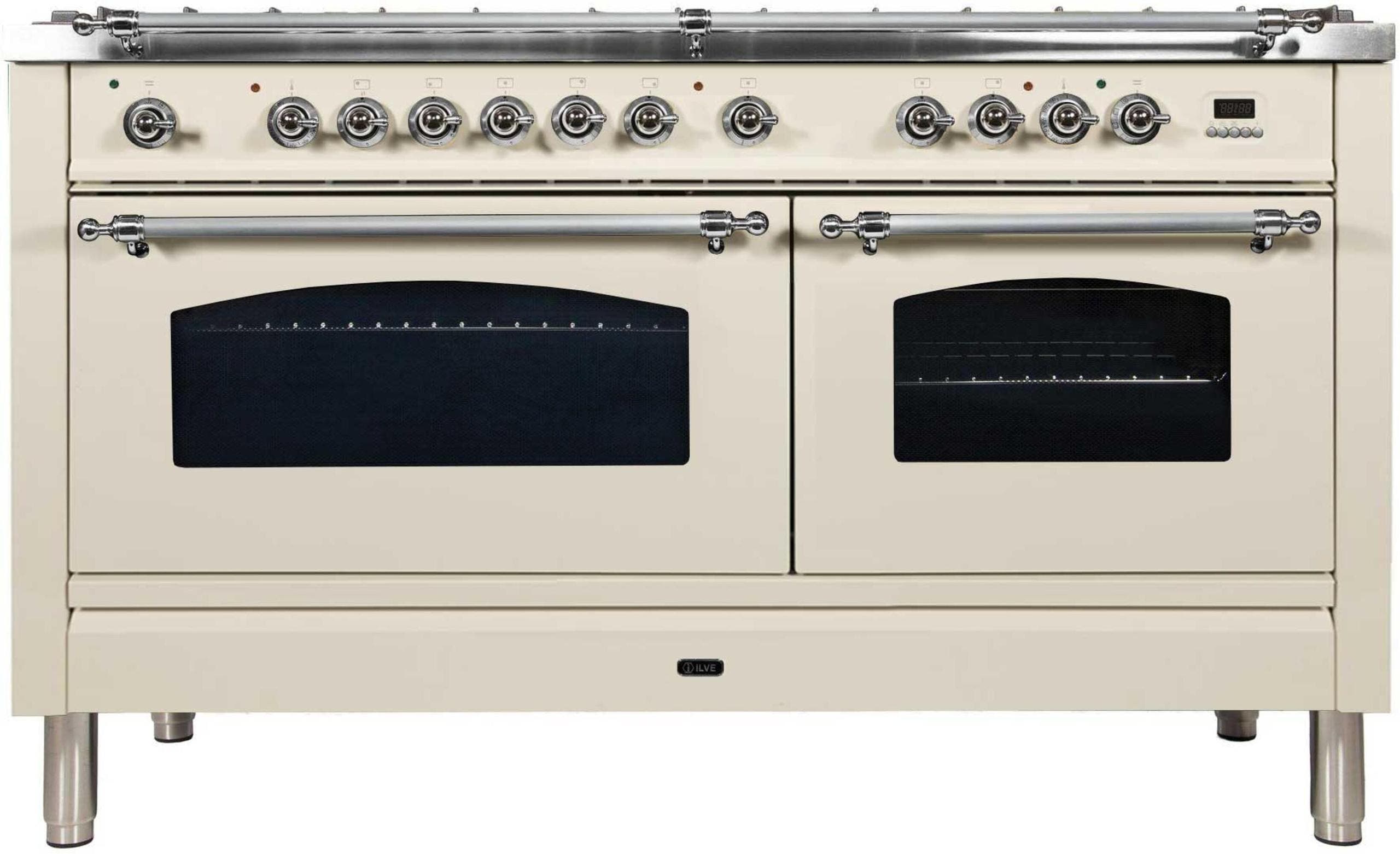 Ilve UPN150FDMPAXLP Liquid Propane In Antique White W/ Chrome Trim