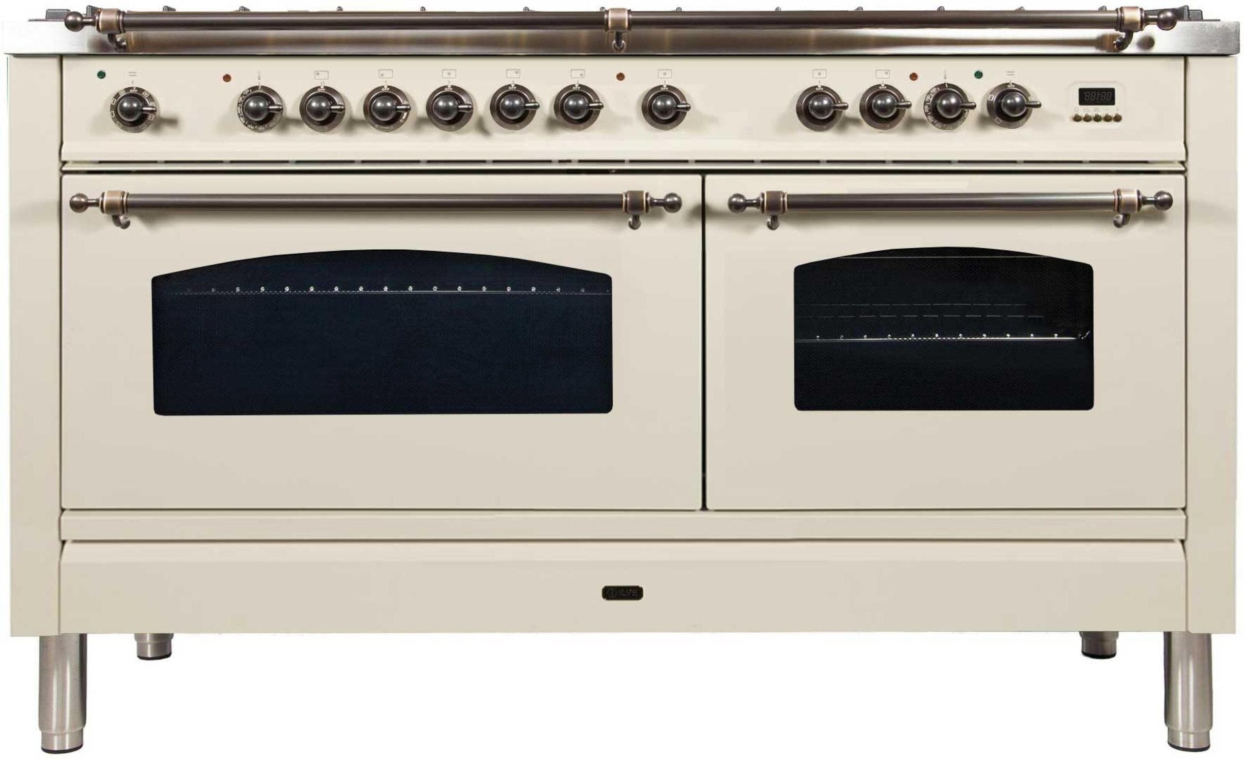 Ilve UPN150FDMPAYLP Liquid Propane In Antique White W/ Bronze Trim