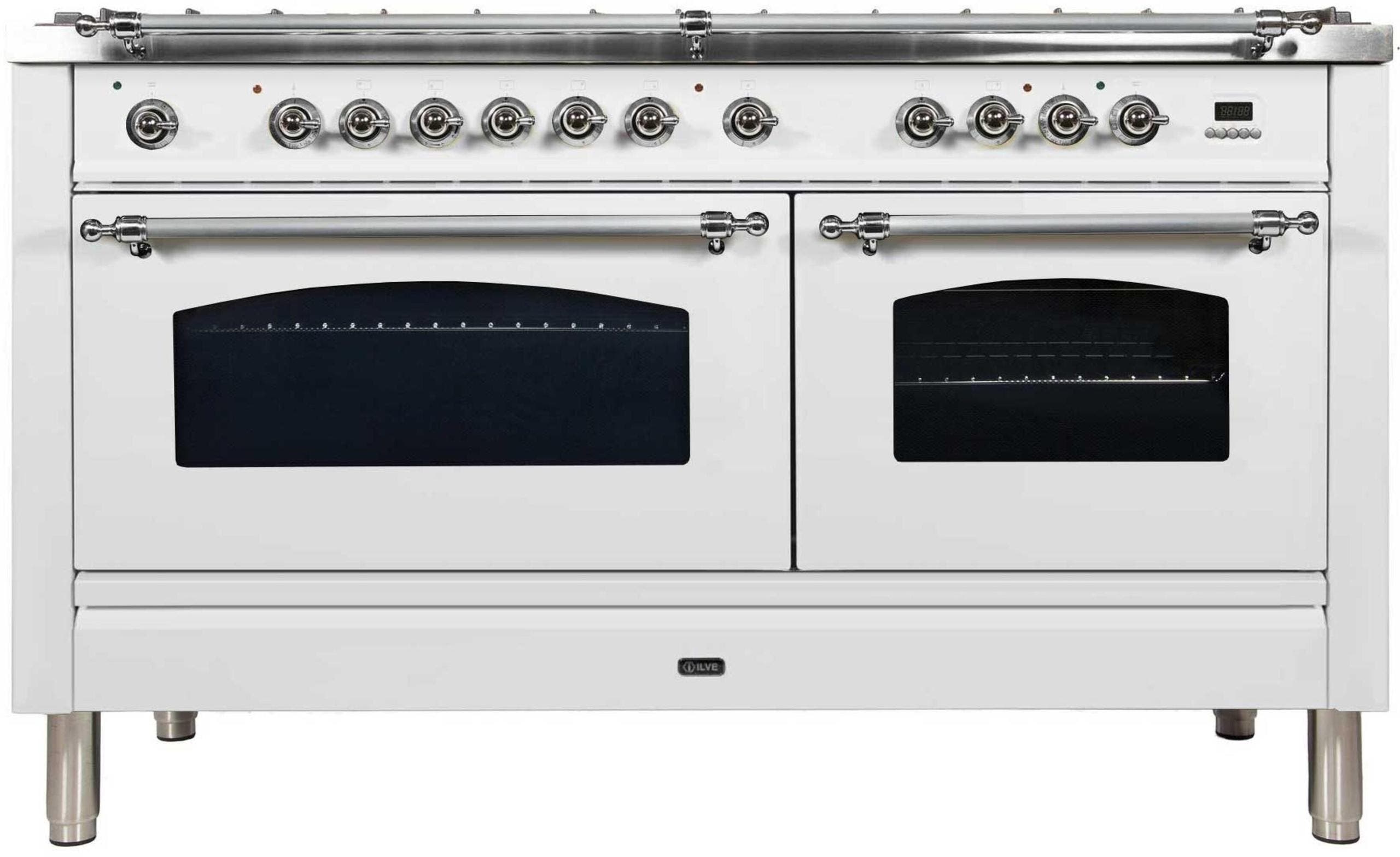 Ilve UPN150FDMPBXLP Liquid Propane In White W/ Chrome Trim