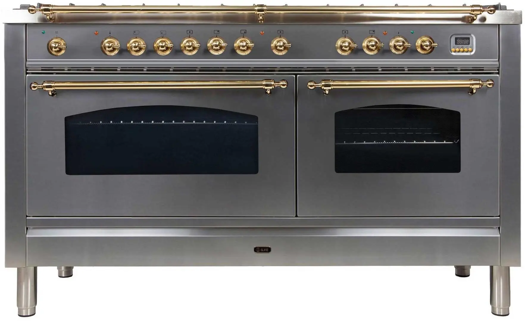 Ilve UPN150FDMPILP Liquid Propane In Stainless Steel W/ Brass Trim