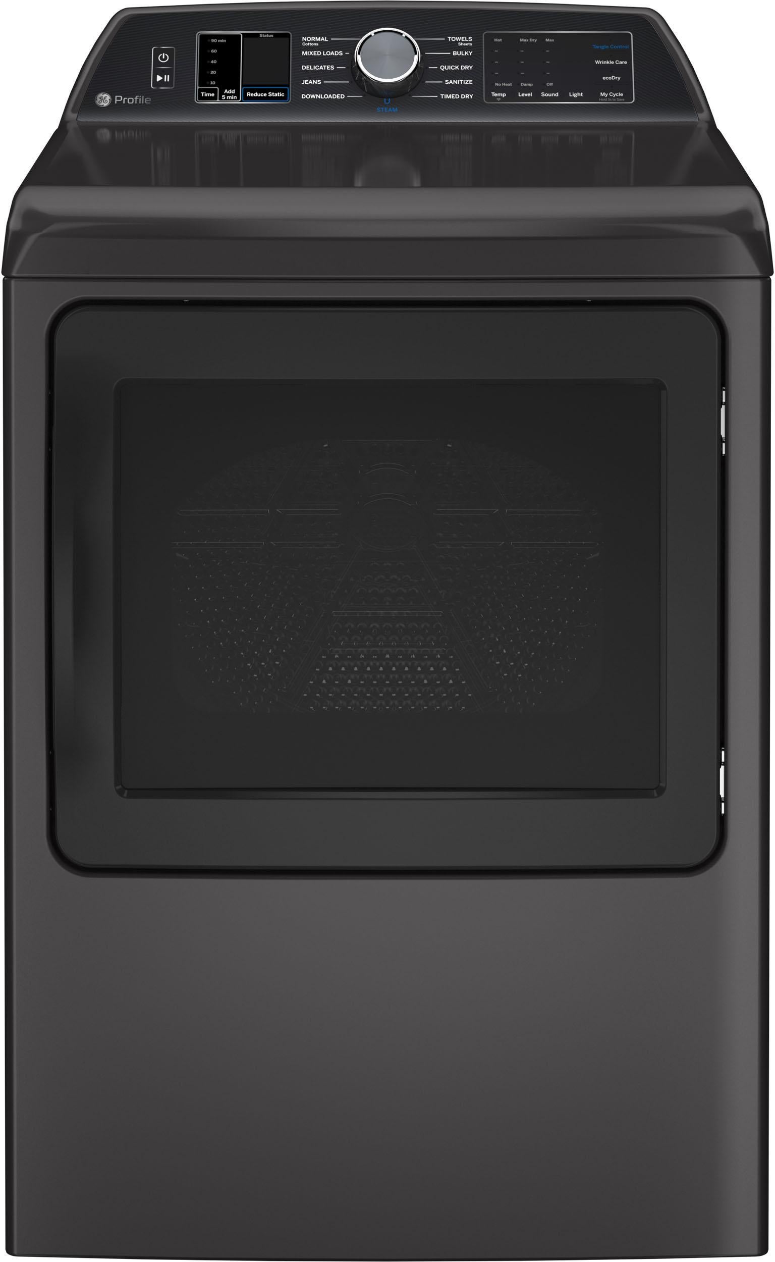 GE PTD70EBPTDG 27-Inch Smart Electric Dryer Diamond Gray