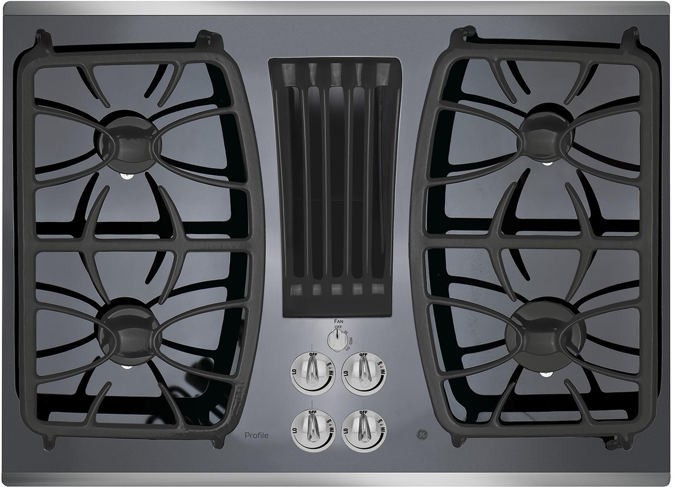 GE PGP9830SRSS 30 Inch Built-In Gas Cooktop