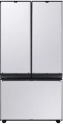 Bespoke 3-Door French Door Refrigerator (24 cu. ft.) with Customizable Door Panel Colors and Beverage Center™