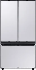 Bespoke 3-Door French Door Refrigerator (30 cu. ft.) with Customizable Door Panel Colors and Beverage Center™