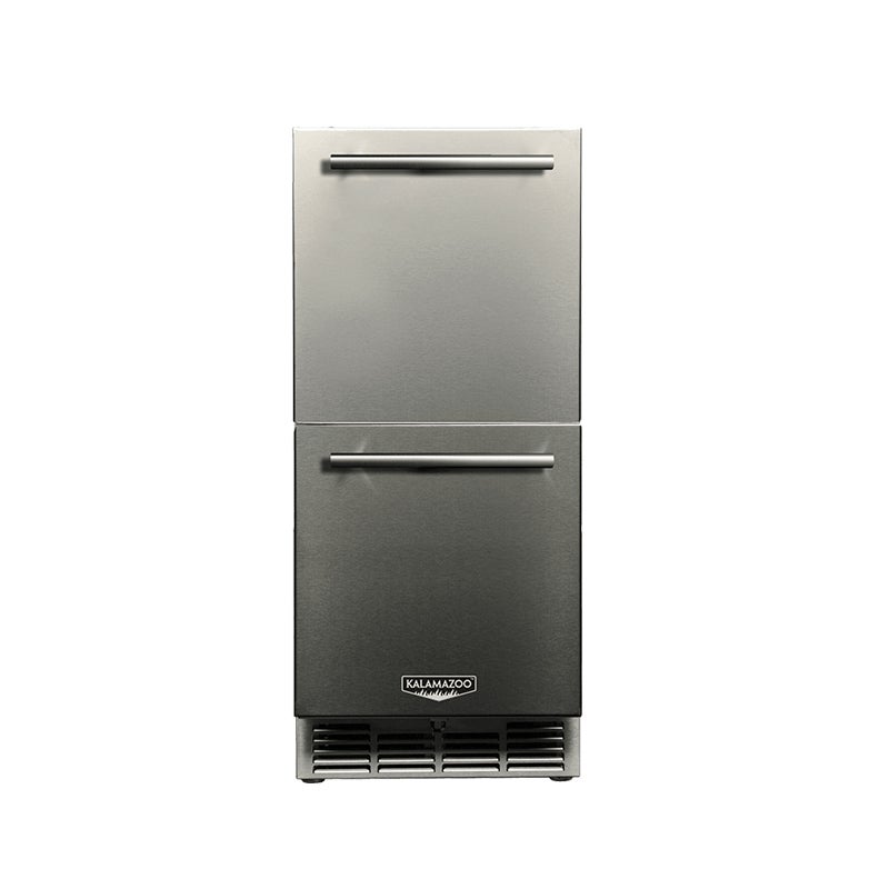 Kalamazoo KHP15RO46S4 15" Refrigerator Drawers: Stainless Steel