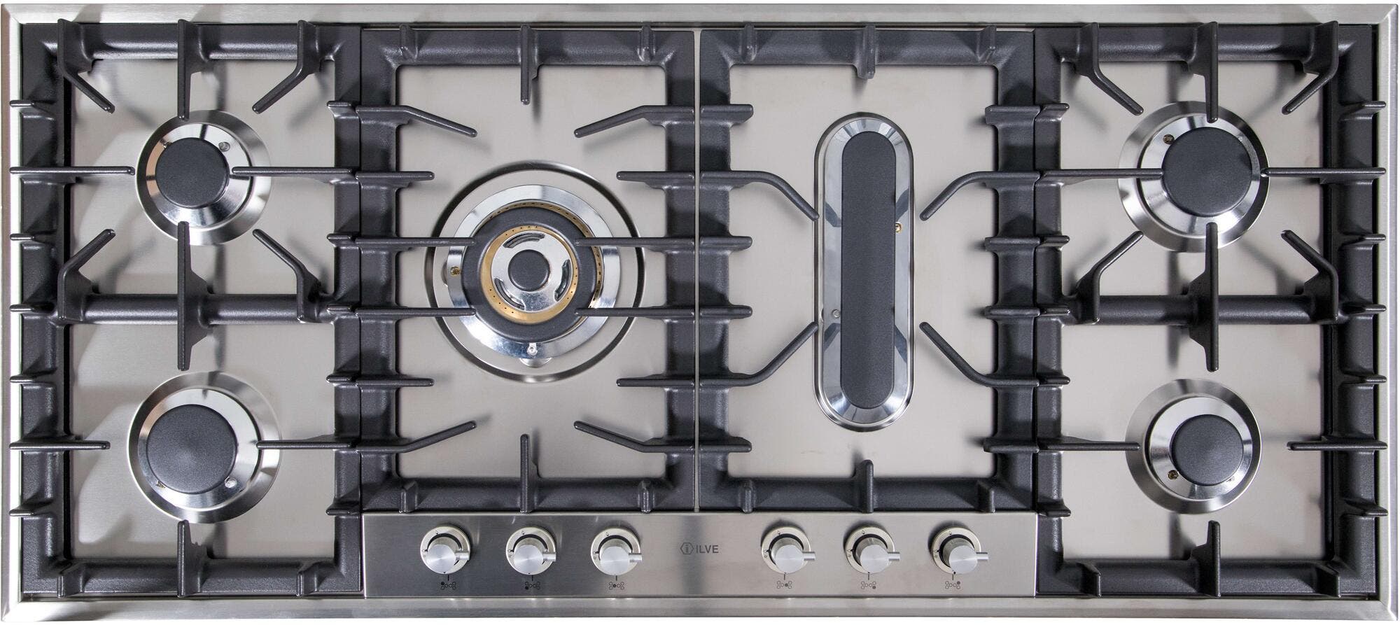 Ilve UHP125FCILP Stainless Steel, Natural Gas