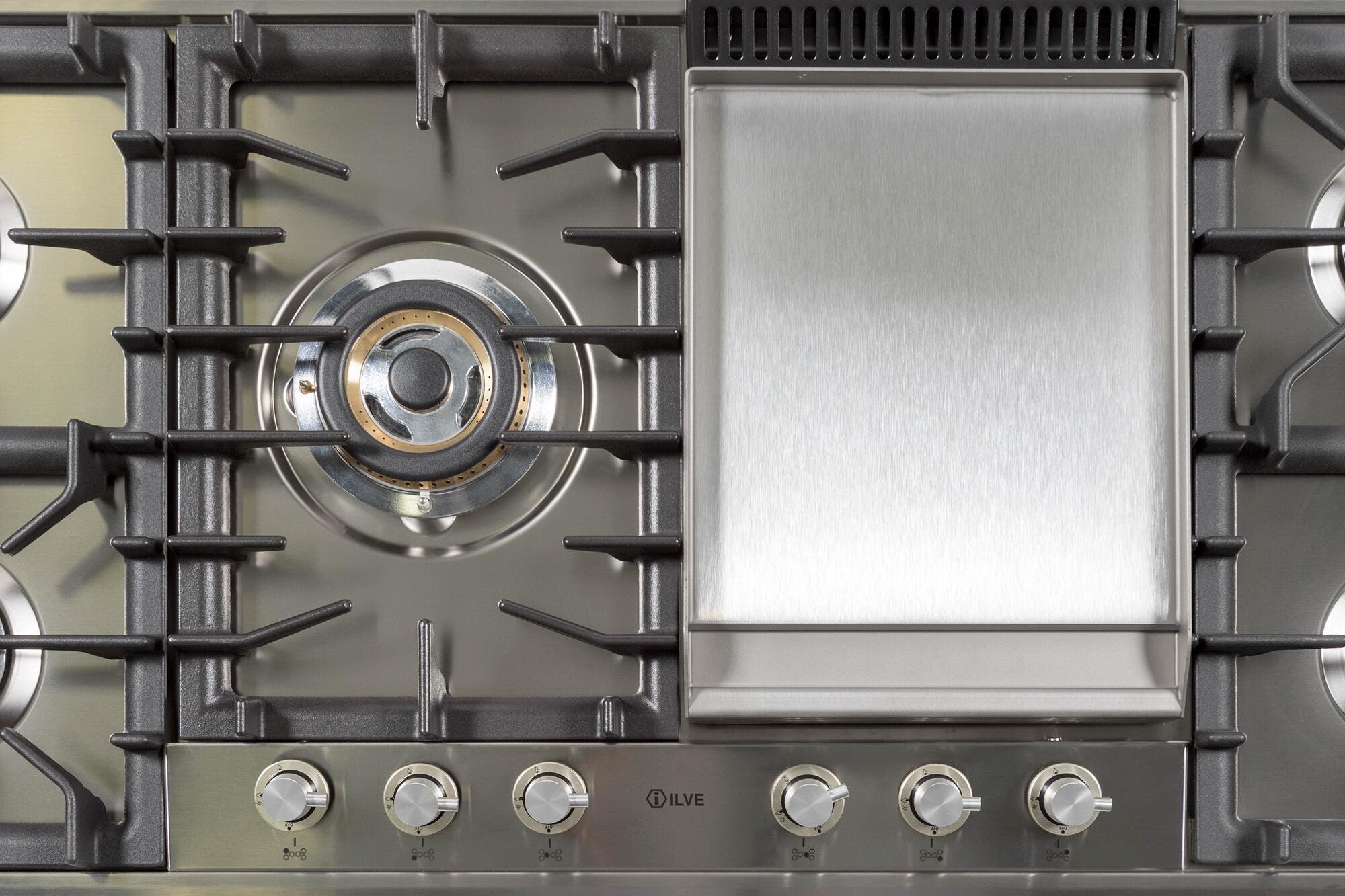 Ilve UHP125FCILP Stainless Steel, Natural Gas