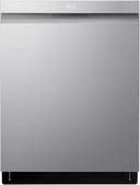 24 Inch Fully Integrated Built-In Smart Dishwasher with 15 Place Settings, Adjustable 3rd Rack, Soil Sensor, TrueSteam Technology, QuadWash, Wi-Fi Connected, Dynamic Heat Dry™, ThinQ® Technology, and Energy Star Qualified