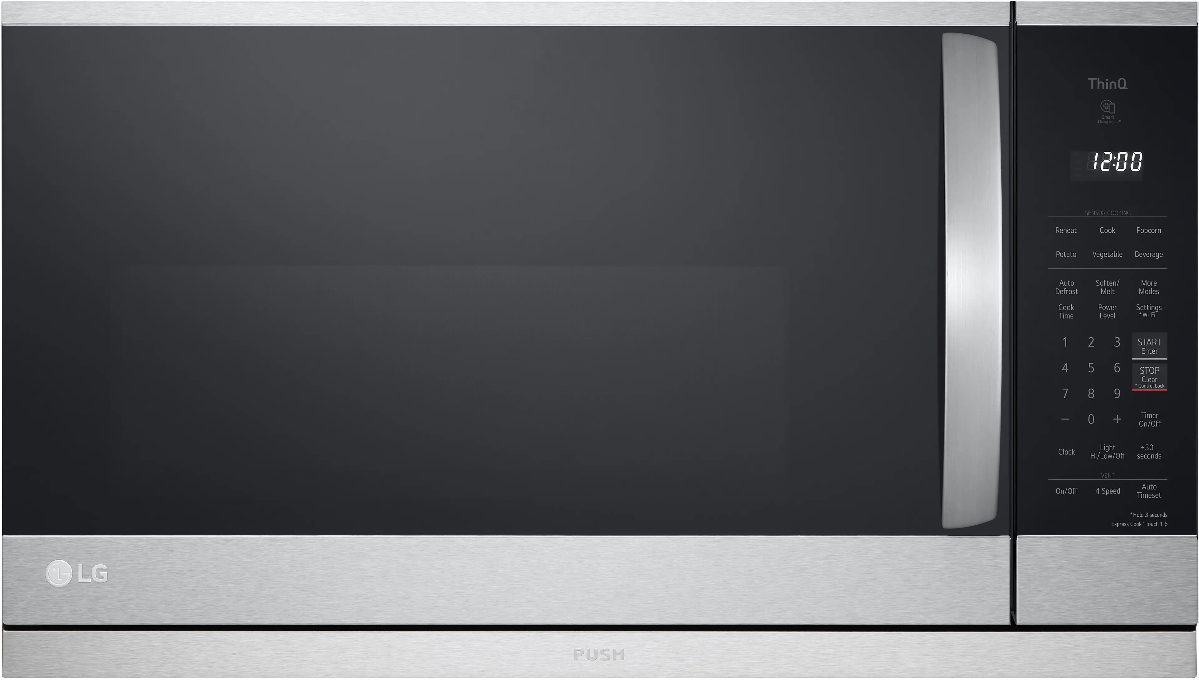 LG MVEL2125F Printproof Stainless Steel