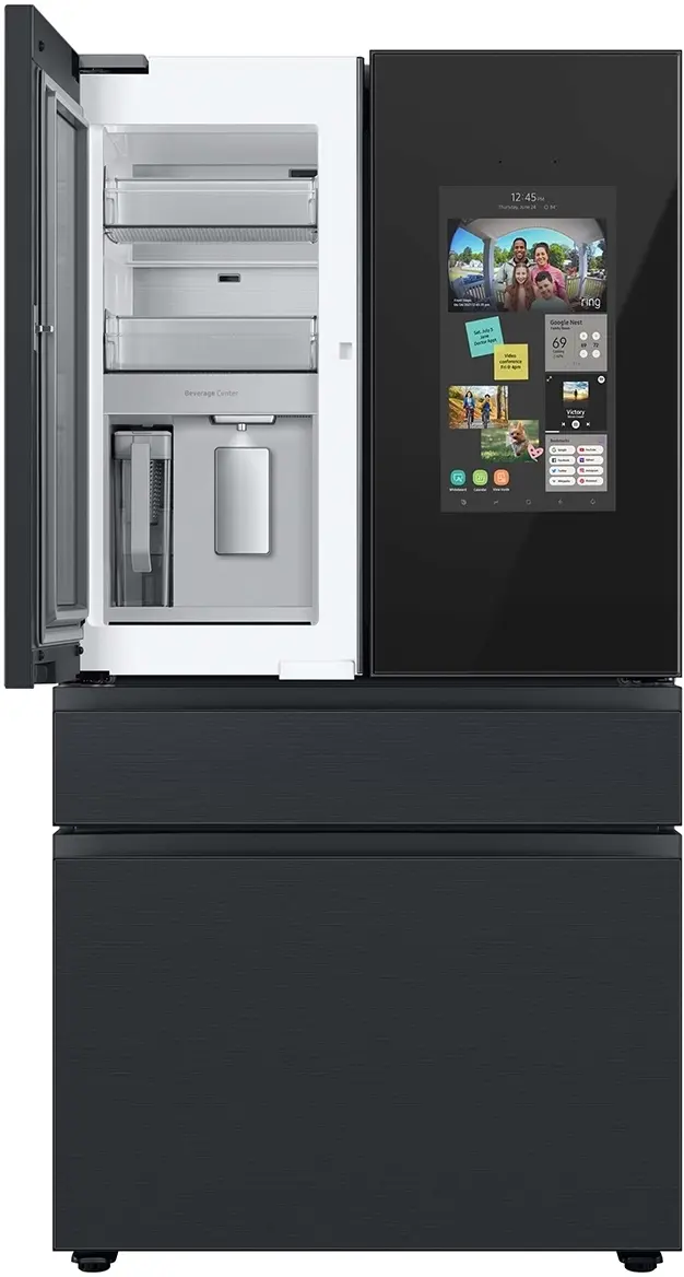 Samsung RF23BB89008M Charcoal Glass, Matte Black Steel